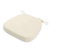 CIGPKLO Cuscino per Sedia Sospesa Cojines for sillas de Banco Inferiores Antideslizantes con Lazos Sillas Comedor/Oficina/Hotel/jardín(Color 1,43X42X33X3CM)