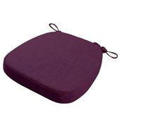 CIGPKLO Cuscino per Sedia Sospesa Cojines for sillas de Banco Inferiores Antideslizantes con Lazos Sillas Comedor/Oficina/Hotel/jardín(Color 18,43X42X33X8CM)