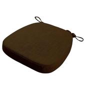CIGPKLO Cuscino per Sedia Sospesa Cojines for sillas de Banco Inferiores Antideslizantes con Lazos Sillas Comedor/Oficina/Hotel/jardín(Color 19,43X42X33X5CM)