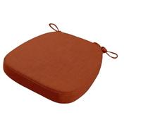 CIGPKLO Cuscino per Sedia Sospesa Cojines for sillas de Banco Inferiores Antideslizantes con Lazos Sillas Comedor/Oficina/Hotel/jardín(Color 10,40X38X33X3CM)