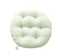 CIGPKLO Cuscino per Sedia Sospesa Estera Redonda acogedora de la Silla del cojín Circular Color sólido for Ministerio Interior(Light Green)