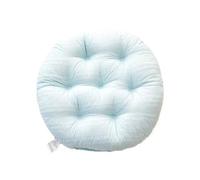 CIGPKLO Cuscino per Sedia Sospesa Estera Redonda acogedora de la Silla del cojín Circular Color sólido for Ministerio Interior(Light Blue)