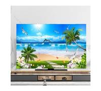 CIGPKLO Funda For Televisor Cubierta antipolvo for TV, toalla de 43 pulgadas, 55, 50, 65, cubierta LCD colgante, decoración Universal varios tamaños(02,45inch(105x63cm))
