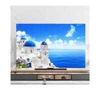 CIGPKLO Funda For Televisor Cubierta antipolvo for TV, toalla de 43 pulgadas, 55, 50, 65, cubierta LCD colgante, decoración Universal varios tamaños(03,52inch(125x75cm))