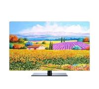 CIGPKLO Funda For Televisor Cubierta protectora for TV, cubierta antipolvo for colgar en el hogar, paño for, decoración for sala de estar 19-70 pulgadas for televisores(02,70 Inch)