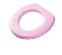 CIGPKLO Funda Tapa Vater Funda de Inodoro Espuma Adhesiva Lavable, Impermeable, Asiento Silicona Reutilizable, Accesorios baño for Las Cuatro Estaciones(Pink)