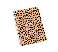 CIGPKLO Libreta Cuaderno espiral con pegatinas de la serie Leopard Print(Style 4)