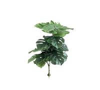 CIGPKLO Ramas Artificiales Árbol de Monstera Artificial 70-150 cm, Palmeras Falsas, Hojas Tortuga plástico, Plantas Paisaje Tropical for decoración hogar, jardín y Tienda(120cm)