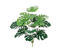 CIGPKLO Ramas Artificiales Árbol de Monstera Artificial 70-150 cm, Palmeras Falsas, Hojas Tortuga plástico, Plantas Paisaje Tropical for decoración hogar, jardín y Tienda(70cm 18Leaves)