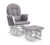 Cigüeña Craft aro Custom Glider/Otomano blanco blanco