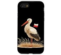 Cigüeña Divertida en Colores polacos para niños y niñas Carcasa para iPhone SE (2020) / 7/8