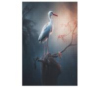 Cigüeña Puzzles Adulto - Puzzle de madera 1000 piezas - Challenge - Adultos y niños a partir de 12 años, 78 × 53 cm