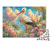Cigüeña Rompecabezas 1000 Piezas Puzzle - Juego Didáctico para Adultos Y Niños, 70x50cm/1000pcs