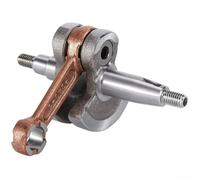 Cigüeñal de acero compatible con motores de desbrozadora 40 5 y 44 5, proporcionando una conexión fiable del motor y una mayor eficiencia operativa (40-5)