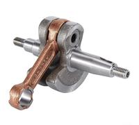 Cigüeñal de acero endurecido diseñado para motores de desbrozadora 40-5 44-5, mejorando el rendimiento del motor a través de una transmisión de potencia estable (44-5)