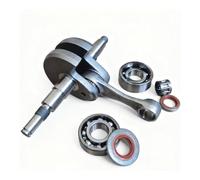 Cigüeñal MS660 compatible con motosierras STIHL MS650 066 065. Sustituye a las piezas de repuesto 1122 030 0408.(With bearing seals)