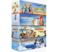 Cigüeñas Et Aerolínea + Happy Feet + Animales & Cie + Divertida De Aves Estuche