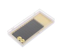 Ciieeo 1 Caja Pestañas Postizas Negras de Cabello Artificial para Maquillaje Efecto Permanente y Cómodas para Fiestas y Looks Ahumados