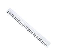 Ciieeo 1 Guía Didáctica Enrollable Tabla Comparativa Blanca Portátil para Enseñanza y Aprendizaje de Piano Principiantes