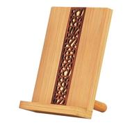 Ciieeo 1 Pc Soporte para Teléfono Móvil Soporte De Madera para Celular Soporte De Teléfono para Mesa Soporte De Teléfono De Madera De Bricolaje Celúla Inteligente Tableta Bambú