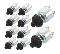 Ciieeo 10 Piezas Botón de Arranque para Vehículos Interruptor de Ignición Resistente al Agua Compatible con Coche Tractor Camión y Carretilla Elevadora Sistema de Encendido y Sellado