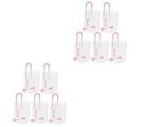 Ciieeo 10 Piezas Maleta Pequeña Con Ruedas Cajas De Dulces Cajas De Postre De Favores De Pastelería Mini Para De Fiesta De Embalaje De El Plastico