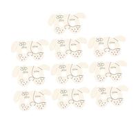 Ciieeo 10 Piezas Máscaras para Pintar de Máscara Diy para Kit Graffiti para Manualidades de Dibujos de Perro Creativas para Actividades Artísticas