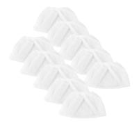 Ciieeo 10 Unidades Bolsa Recolectora de Polvo Blanco para Uñas de Tela No Tejida Diseño de Banda Elástica y Gran Capacidad para Salón de Manicura Profesional