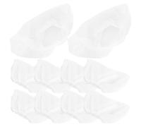 Ciieeo 10 Unidades Bolsas Recolectoras de Polvo para Aspiradora de Uñas Diseño de Banda Elástica, Gran Capacidad y Fácil Extracción para Salón de Uñas Profesional