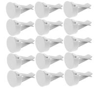 Ciieeo 100 Clips para Ventilación de Coche Accesorios Metálicos y Plásticos, Decoración DIY para Aire Acondicionado del Automóvil, Resistentes y Fáciles de Instalar