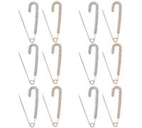 Ciieeo 12 Piezas Alfileres Cintura Clips Ajustables para Vestido Broches para Mujer Imperdibles Decorativos Ajustador de Cintura Ajustable para Jeans Clips para Vestido Camisero