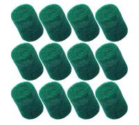 Ciieeo 12 Protectores de Fieltro para Saxofón Alto, Accesorios de Reparación, Tamaño 8x11 Mm, Color Verde, Almohadillas para Posicionamiento de Claves y Mantenimiento de Instrumentos