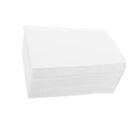 Ciieeo 125 Piezas Manteles para Tatuajes, Toallas Desechables de Limpieza 457x324mm, Blanco, de Pulpa de Madera, Desechables y Ligeros, para Maquillaje y Uso Profesional