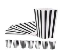 Ciieeo 12piezas Cajas de Palomitas de Papel para Fiestas Contenedores de Cajas de Comida Frita Decorativas para Cenas de Cine Casa