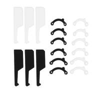 Ciieeo 18 Piezas de Clips Moldeadores Invisibles para Levantar la Nariz Diseño de Silicona y Pet, Herramienta para Puente Nasal y Belleza Facial