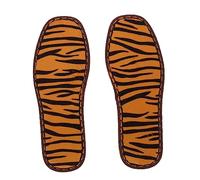 Ciieeo 1par Almohadillas Antideslizantes Para Zapatillas Caseras De Calzado Suave y Cálido Plantillas Transpirables Para Uso Invierno Protección De Pies Para Talla Diseño Aleatorio