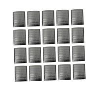 Ciieeo 2 Juegos Bolsa De Aluminio Grueso Bolsas Termicas Neceser Termico Forro Aislado Merienda A Granel Merienda Termal De Conservación De Papel De Aluminio Silver 50 Uds * 2