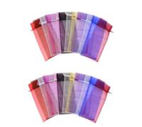 Ciieeo 2 Juegos Tapa De Botella De Vino De Fiesta Bolsas De Organza para Botellas De Vino Bolsa con Cordón Reutilizable Bolsos De Fiesta Bolsos Fiesta Petacas De Alcohol 15 Uds * 2