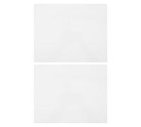 Ciieeo 2 Láminas Protectoras Autoadhesivas para Golpeador de Guitarra Acústica, 20x25 Cm, 0,7 Mm de Grosor, Material Blanco para Protección contra Arañazos y Polvo en Guitarra