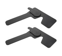 Ciieeo 2 Oclusores Oculares para Examen Visual, Tablero de Oclusión Visual Negro, Protector Ocular Portátil Bloqueo de Luz, Accesorios para Optometristas y Pruebas de Visión