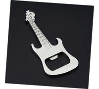 Ciieeo 2 piezas Abridor de Cerveza Resistente al Desgaste Diseño Guitarra Portátil para Bares Restaurantes y Uso Doméstico Práctico y Fácil de Llevar