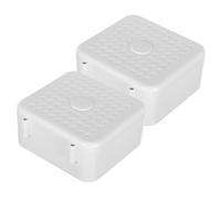 Ciieeo 2 Piezas Caja de Conexiones Eléctrica para Cables de Seguridad Enclosure Plástico para Organización de Cables de Video Compatible con Cámaras y Proyectos Eléctricos Fácil