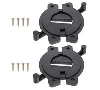 Ciieeo 2 piezas Conector de Muebles Abs Sujetador Rápido para Unión de Tableros Abrazadera Resistente para Reparación de Encimeras y Muebles Accesorio Ligero y Duradero