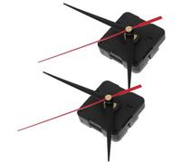 Ciieeo 2 Piezas Conjunto de Movimiento de Reloj de Pared Silencioso y Sencillo, Diseño Mudo, Fácil de Instalar, Material Abs Componentes Electrónicos para Reparación y Uso Doméstico