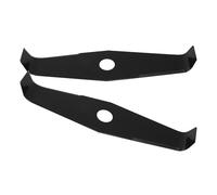 Ciieeo 2 Piezas Cuchillas de Manganeso para Cortacésped Accesorio de Desbrozadora para Cortar Hierba Alta y Suave Compatible con Desbrozadoras de Gran Cilindrada