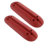 Ciieeo 2 Piezas Flotador de Pesca de Espuma Eva Rojo, Soporte para Red de Pesca, para Redes y Jaulas de Cría de Peces, Fácil Identificación y Resistencia al Desgaste