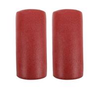 Ciieeo 2 Piezas Flotador de Red para Trampas de Cangrejo, Flotador de Cuerda, Cilíndrico, Espuma de PVC, Rojo, Alta Visibilidad, Resistente Corrosión Marina, para Redes de Pesca y