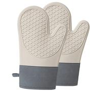 Ciieeo 2 Piezas Guantes De Silicona Cubierta De La Mano para Hornear Guantes Antihorno De o para Ear Manoplas para o Guante para El o Gel De Sílice
