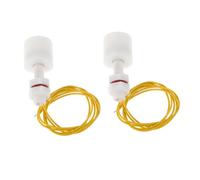 Ciieeo 2 piezas Interruptor Flotador Plástico Sensor Agua Compacto Alta Sensibilidad Consumo para Control Líquido Acuarios y Procesos Industriales