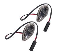 Ciieeo 2 Piezas Luces LED Intermitentes para Motocicleta Alta Visibilidad Diseño Fácil Instalación Compatibles con Ahorro Energético Indicadores Modernos para Motorbike